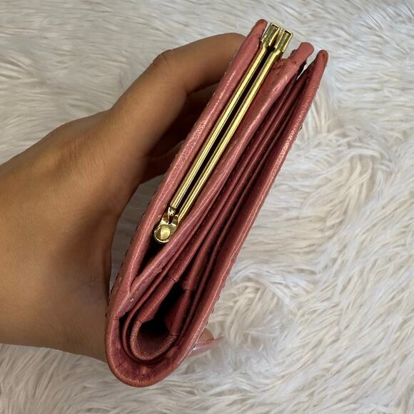 y2k COACH Vintage Pink Kisslock Wallet - Picture 3 of 13